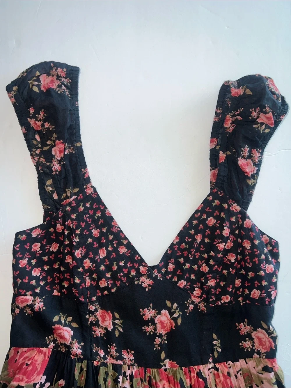Free People Floral Print Love You Midi Dress Size XS
